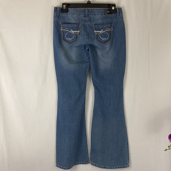 Rewash Real Curve Extreme Flare Jeans Size 9 - Picture 4 of 8